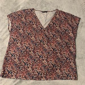 SHEIN Animal Print Top - Size Large